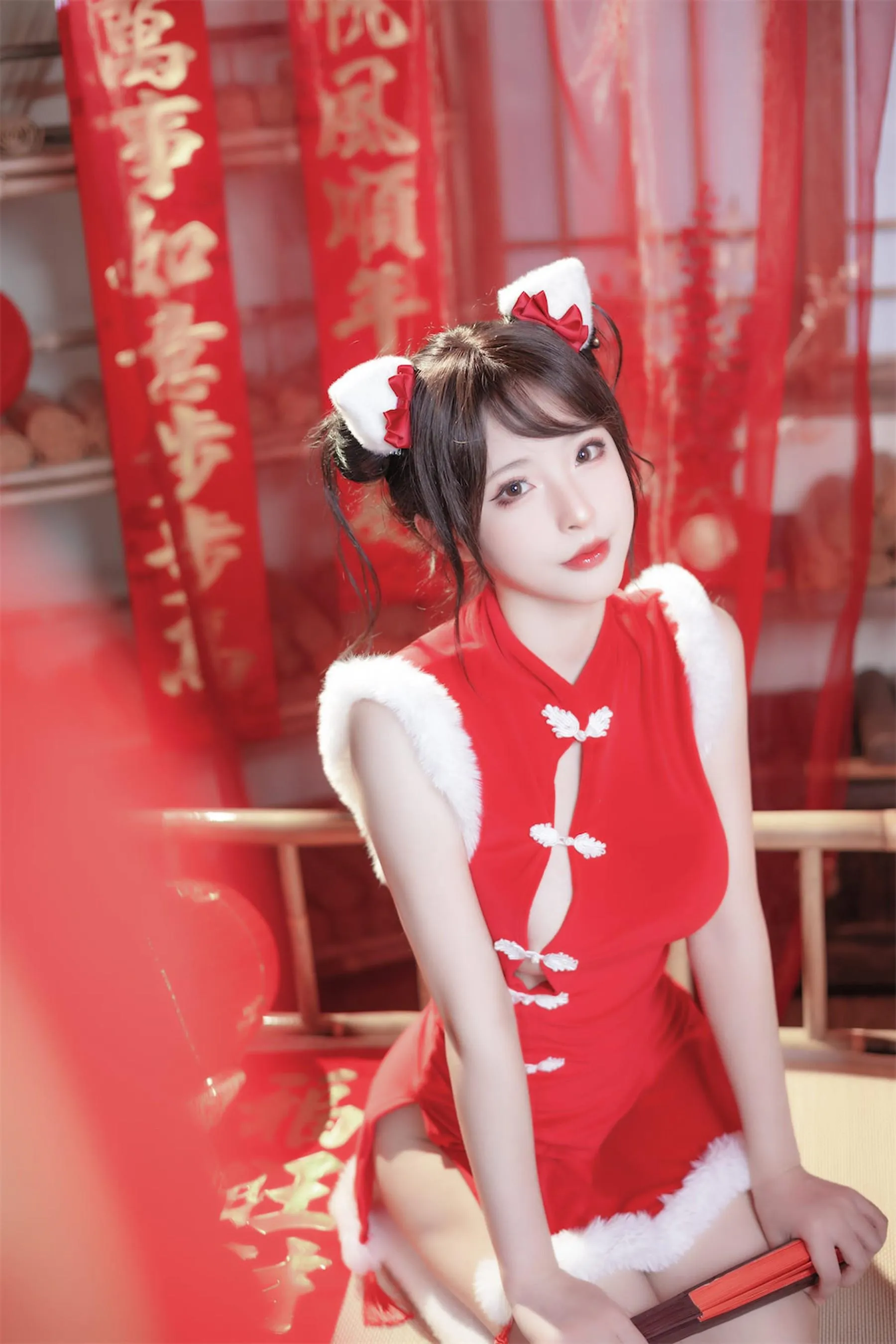 清水由乃 – NO.45 2023新年旗袍 [77P]插图4